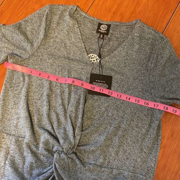 3/$18. 🌼NWT Bobeau knit top twist front size S petite - Picture 8 of 11